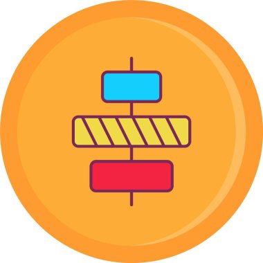 Modern binanın vektör simgesi