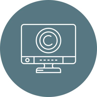 vektör cd simgesi illüstrasyonu