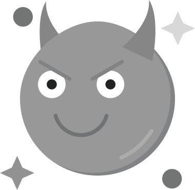 uzaylı düz simgesi, vektör, illüstrasyon