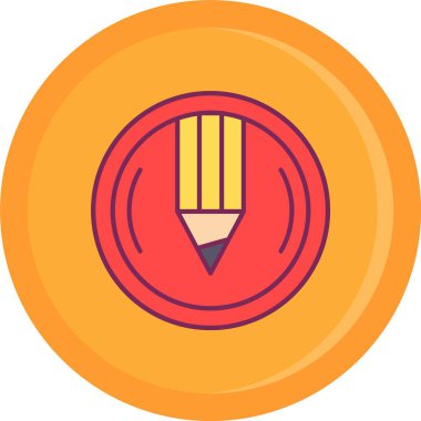 Bir kitap simgesinin vektör illüstrasyonu