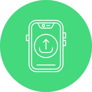 Resimli telefon mobil uygulama simgesi