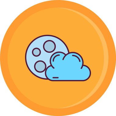 vektör Bulut simgesi illüstrasyonu