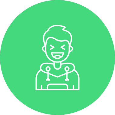 Bir Cadılar Bayramı simgesinin vektör illüstrasyonu