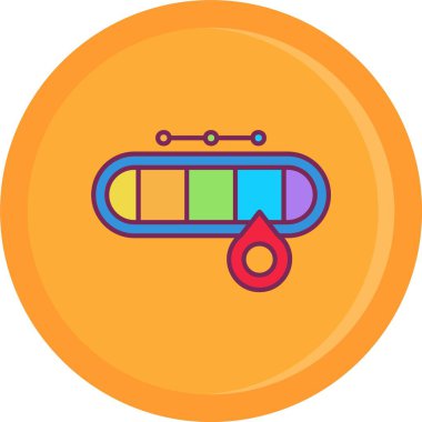 Modern b 'nin vektör illüstrasyonu eksik simgesi