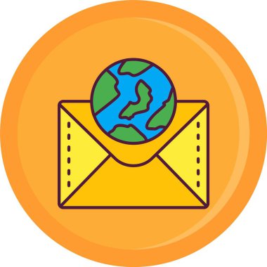 seo modern simgesinin vektör illüstrasyonu