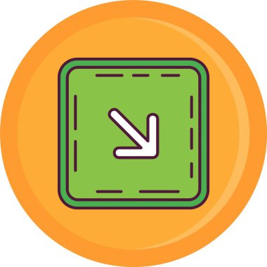 seo modern simgesinin vektör illüstrasyonu