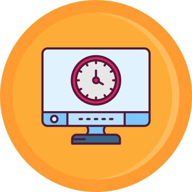 Bilgisayar simgesi. Web simgesi