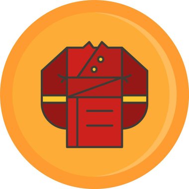 Paket simgesi olan kutu. Web için parsel vektör simgesi içeren kutunun özet çizimi