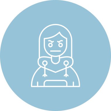 güzel bir kadın olan saç modeli