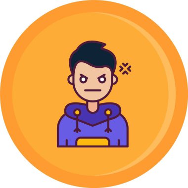 süper kahraman erkek simgesi, özet biçimi