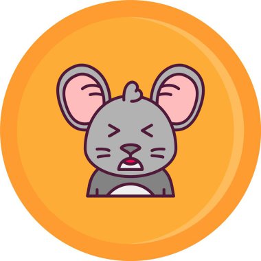 Büyük parası olan sevimli bir fare.