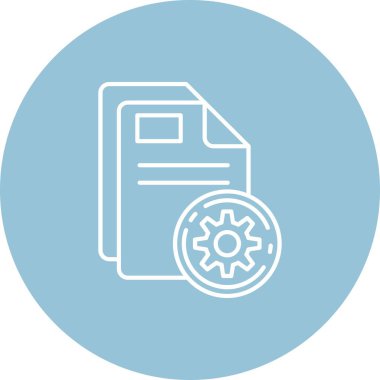 Benzersiz yazıcı makine vektör çizgisi