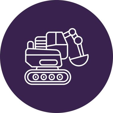 vektör Benzin İstasyonu Ico