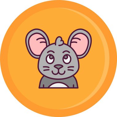 Fare simgesi vektör çizimi