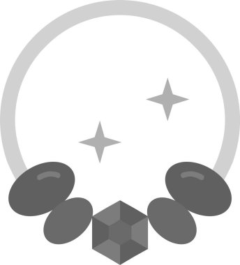 Çiçek. Web simgesi basit illüstrasyon