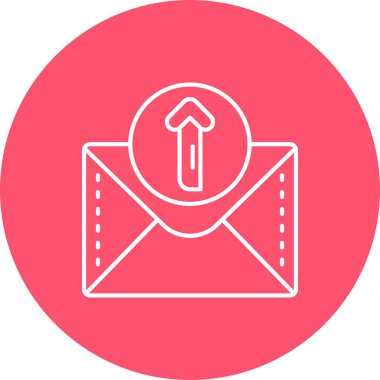 Vektör E- posta simgesi illüstrasyonu