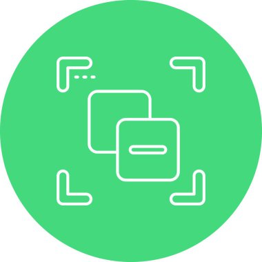 Vektör lcd Ico, vektör illüstrasyonu