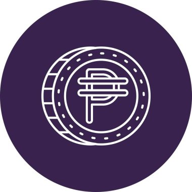 Sikke Simgesi vektör illüstrasyonu