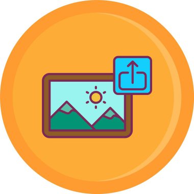 Tasarım için web simgesi. vektör illüstrasyonu