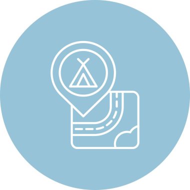 vektör pusula simgesi, vektör illüstrasyonu