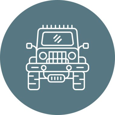 güzel araba simgesi vektör simgesi