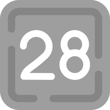 Moda tarzında 27 saat 7 simge izole arkaplan