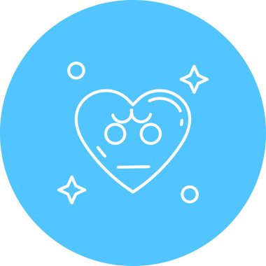 Vektör Kalp Simgesi illüstrasyonu