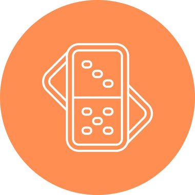 vektör zar oyun simgesi