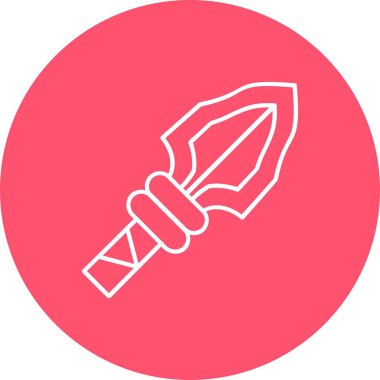 eşsiz kalem vektör satırı simgesi