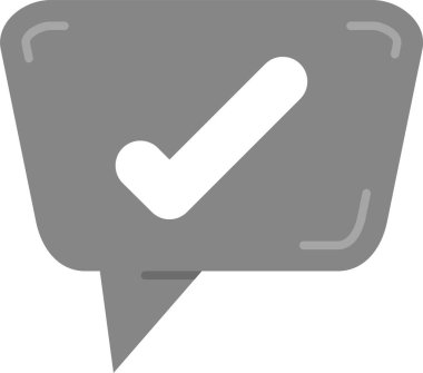 işaret simgesini işaretle, vektör illüstrasyonu