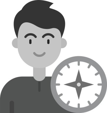 Pusula simgesi vektör resimlemesi