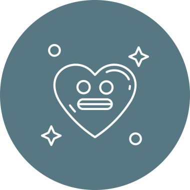 Vektör Kalp Simgesi illüstrasyonu