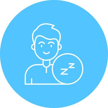 Vektör Adam Simgesi illüstrasyonu