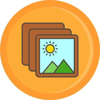 seyahat düz vektör simgesi