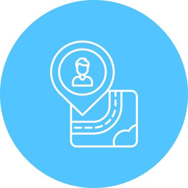 Güzel vektör çizgisi simgesi