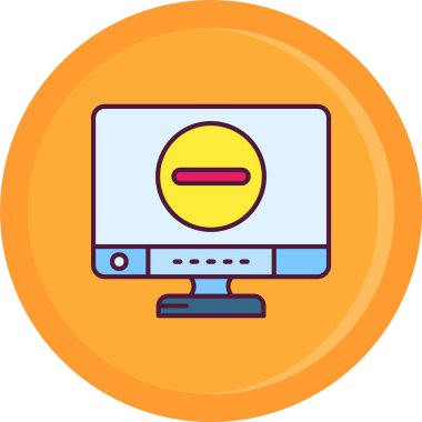 İnternet web güvenlik simgesi, vektör illüstrasyonu