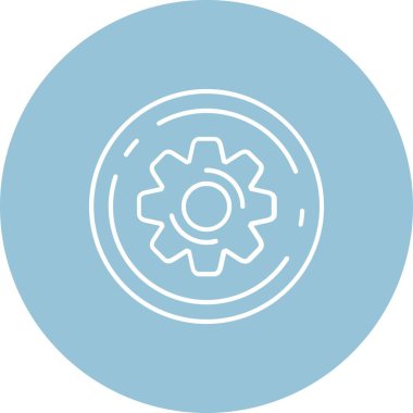 Vektör ayarı Simge illüstrasyonu