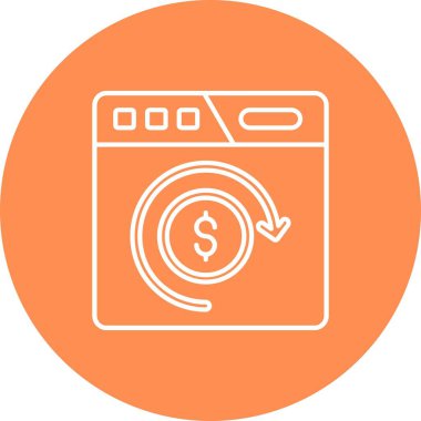 vektör para ico, vektör illüstrasyon