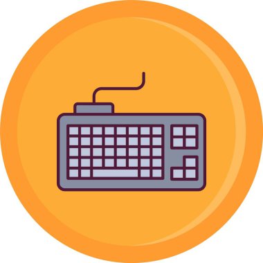 Bilgisayar simgesinin vektör illüstrasyonu