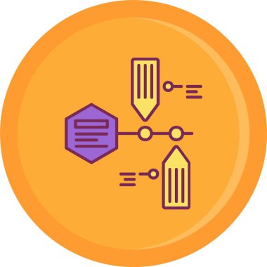 vektör ayarı simgesi, vektör illüstrasyonu