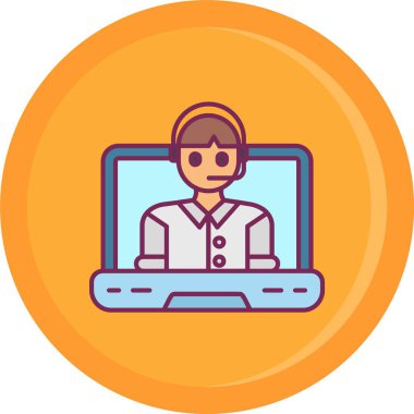 iş konferansı simgesi