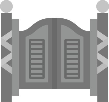 Ahşap bir pencerenin arka planının vektör çizimi