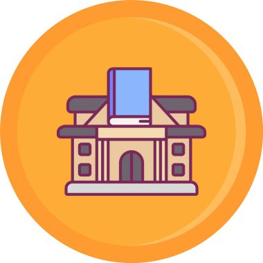 Banka binası simgesi, özet biçimi