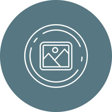 güzel posta vektör satırı simgesi