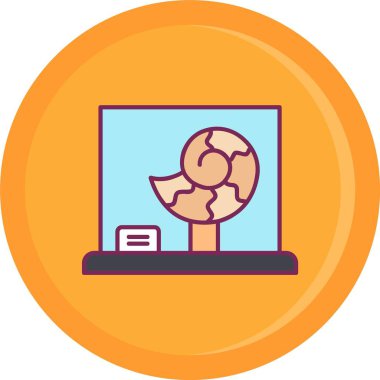 bir dünya, internet simgesi, basit vektör illüstrasyonlu bilgisayar ekranı