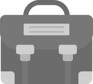 çanta çanta simgesi katı biçimde