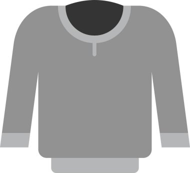 kıyafet moda süveter simgesi katı stil