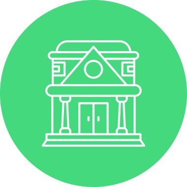 Benzersiz yapı vektörü simgesi