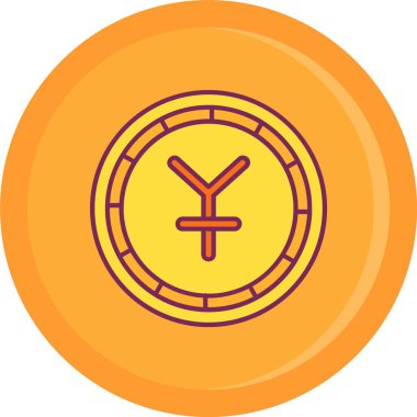 Bir saat simgesinin vektör illüstrasyonu