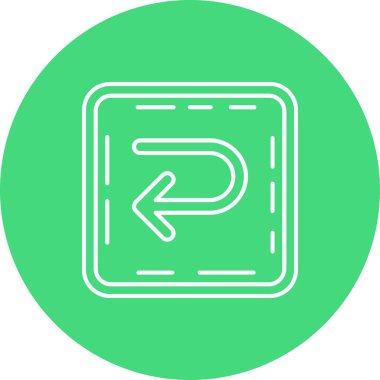 Vektör yönü Ico, vektör illüstrasyonu